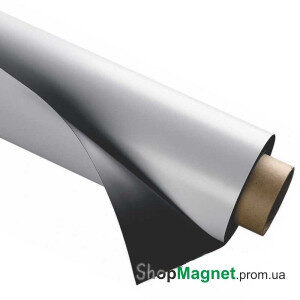 Магнитный винил 1,5мм  (0,62м х 10м) с клеевым слоем