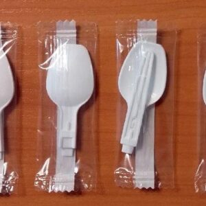 Складная пластиковая ложка