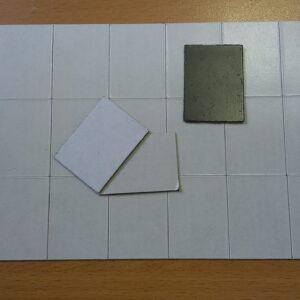 Магнитная заготовка 0.9*37*27