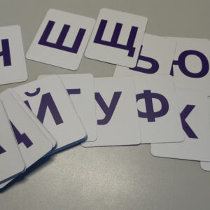 Украинский алфавит, буквы на магните.